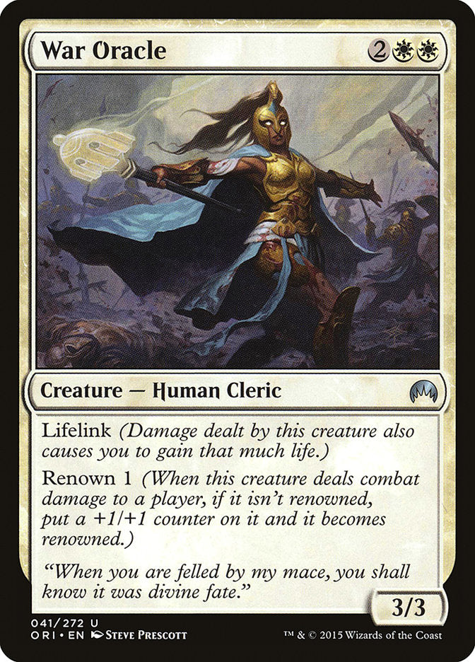 War Oracle [Magic Origins] | Shuffle n Cut Hobbies & Games