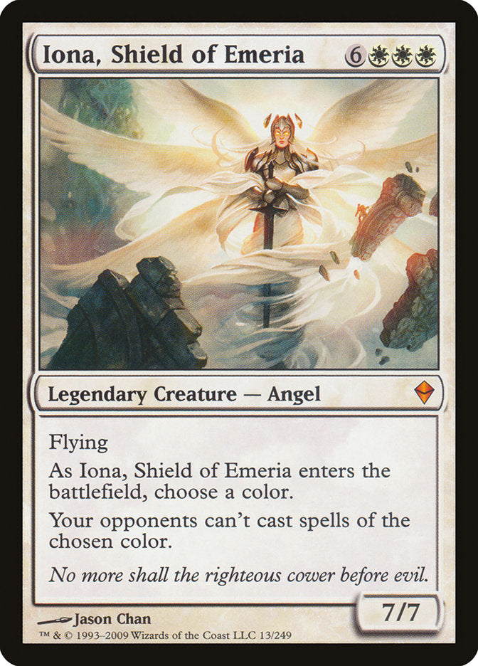 Iona, Shield of Emeria [Zendikar] | Shuffle n Cut Hobbies & Games