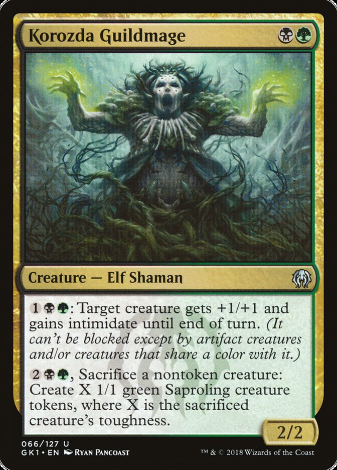 Korozda Guildmage [Guilds of Ravnica Guild Kit] | Shuffle n Cut Hobbies & Games