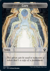 Copy // Construct (030) Double-Sided Token [Commander 2021 Tokens] | Shuffle n Cut Hobbies & Games