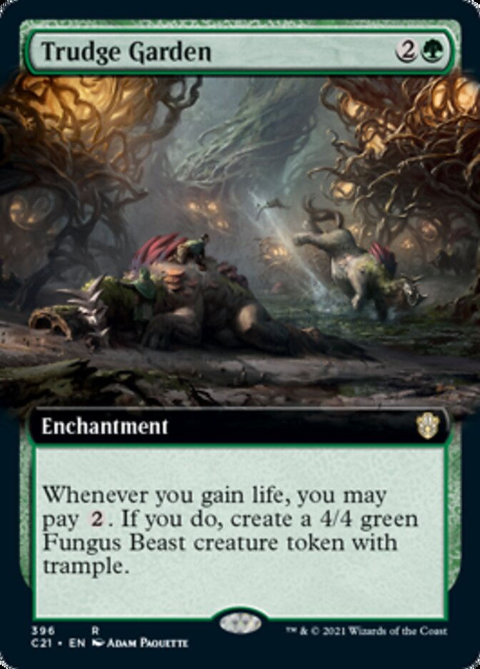 Trudge Garden (Extended Art) [Commander 2021] | Shuffle n Cut Hobbies & Games