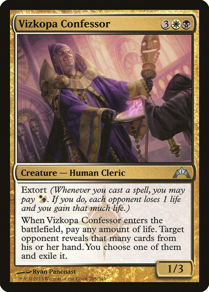 Vizkopa Confessor [Gatecrash] | Shuffle n Cut Hobbies & Games