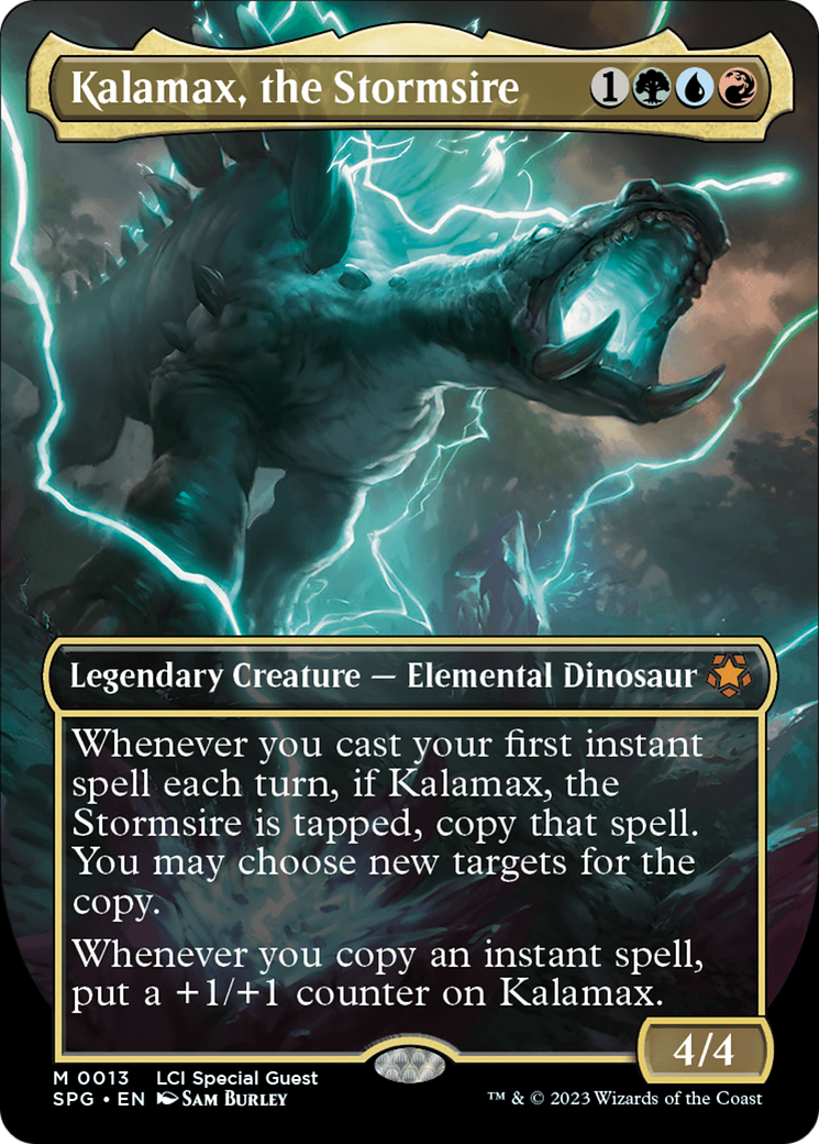 Kalamax, the Stormsire (Borderless) [The Lost Caverns of Ixalan Special Guests] | Shuffle n Cut Hobbies & Games