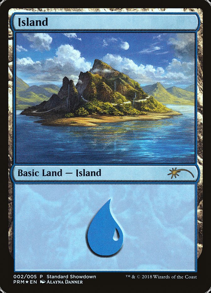 Island (2) [Magic 2019 Standard Showdown] | Shuffle n Cut Hobbies & Games