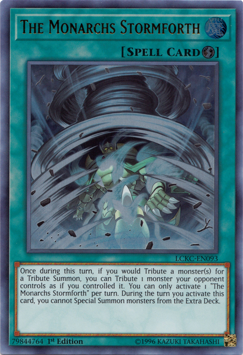 The Monarchs Stormforth [LCKC-EN093] Ultra Rare | Shuffle n Cut Hobbies & Games