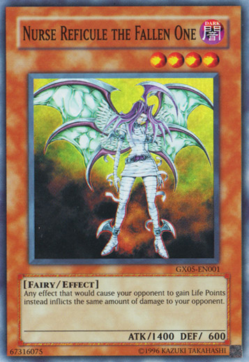 Nurse Reficule the Fallen One [GX05-EN001] Super Rare | Shuffle n Cut Hobbies & Games