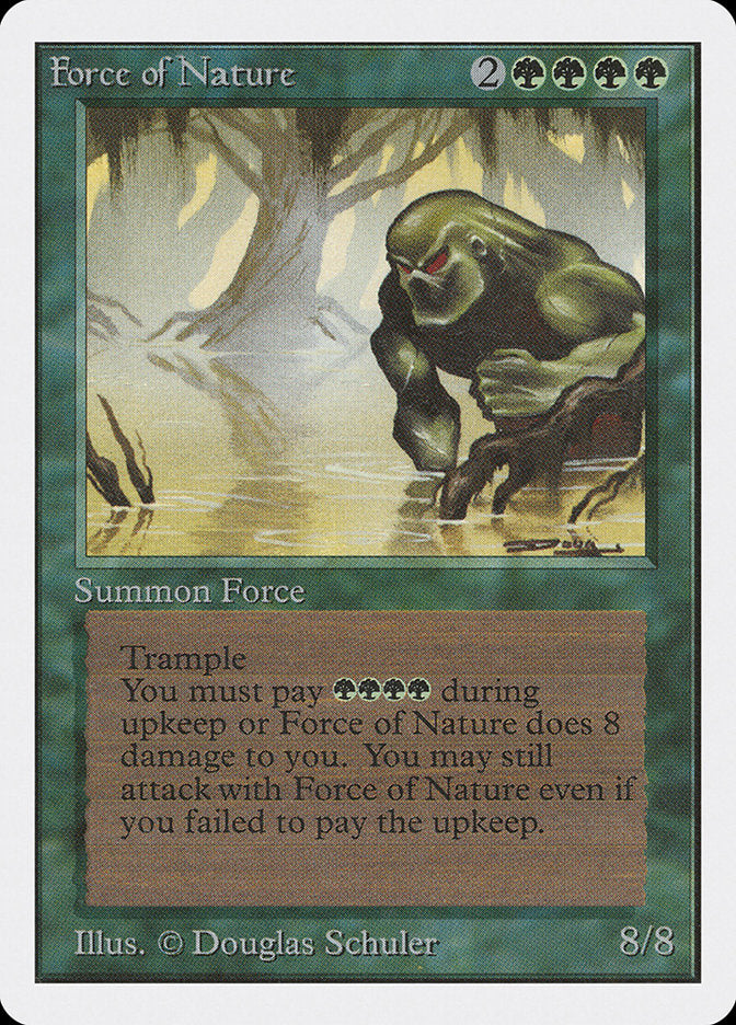 Force of Nature [Unlimited Edition] | Shuffle n Cut Hobbies & Games