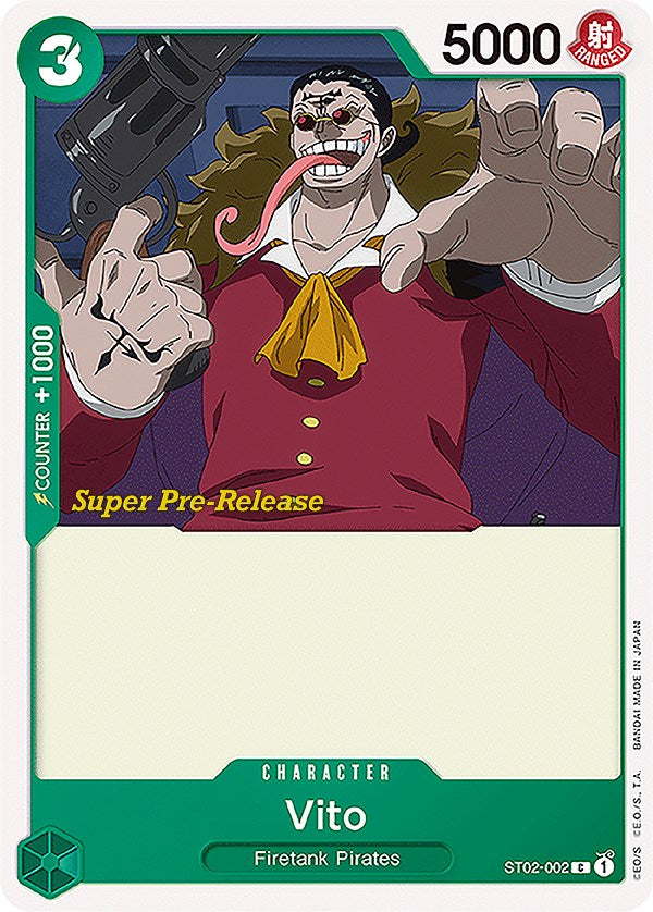 Vito [Super Pre-Release Starter Deck: Worst Generation] | Shuffle n Cut Hobbies & Games