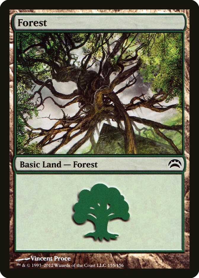 Forest (155) [Planechase 2012] | Shuffle n Cut Hobbies & Games