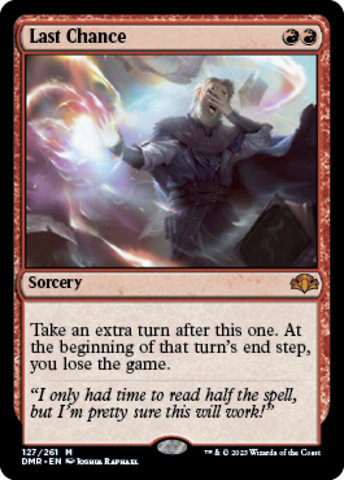 Last Chance [Dominaria Remastered] | Shuffle n Cut Hobbies & Games