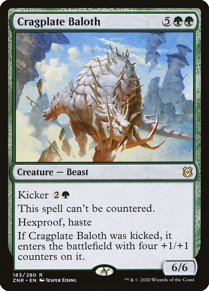 Cragplate Baloth [Zendikar Rising] | Shuffle n Cut Hobbies & Games