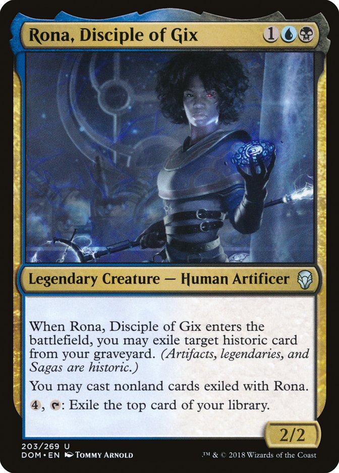Rona, Disciple of Gix [Dominaria] | Shuffle n Cut Hobbies & Games