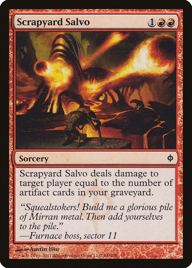 Scrapyard Salvo [New Phyrexia] | Shuffle n Cut Hobbies & Games