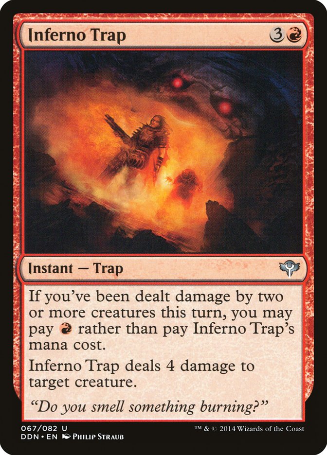 Inferno Trap [Duel Decks: Speed vs. Cunning] | Shuffle n Cut Hobbies & Games