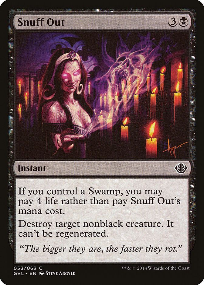 Snuff Out (Garruk vs. Liliana) [Duel Decks Anthology] | Shuffle n Cut Hobbies & Games