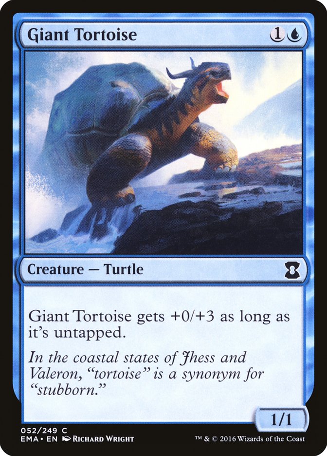 Giant Tortoise [Eternal Masters] | Shuffle n Cut Hobbies & Games