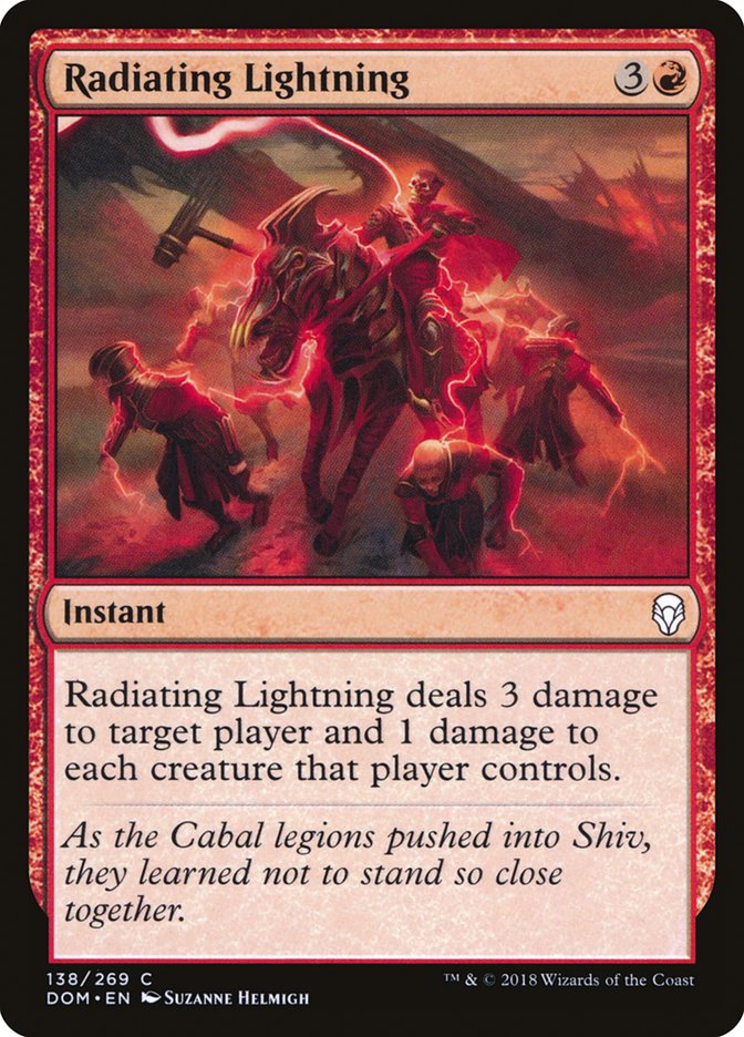 Radiating Lightning [Dominaria] | Shuffle n Cut Hobbies & Games