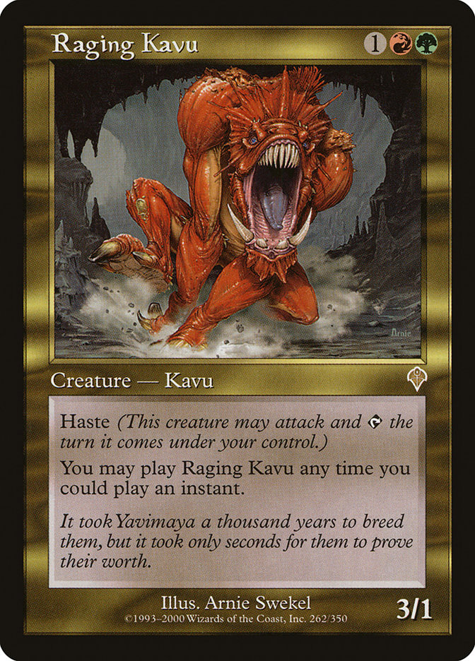 Raging Kavu [Invasion] | Shuffle n Cut Hobbies & Games