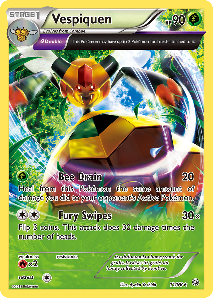 Vespiquen (11/98) [XY: Ancient Origins] | Shuffle n Cut Hobbies & Games