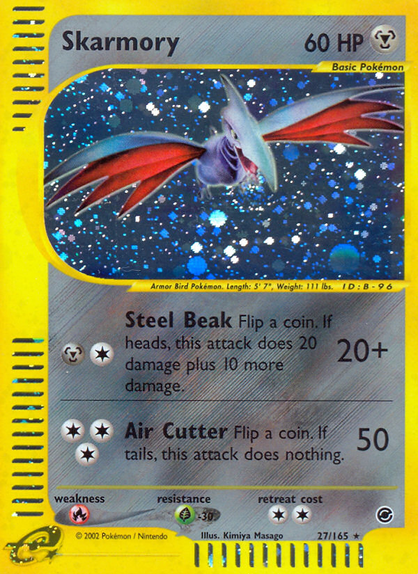 Skarmory (27/165) [Expedition: Base Set] | Shuffle n Cut Hobbies & Games