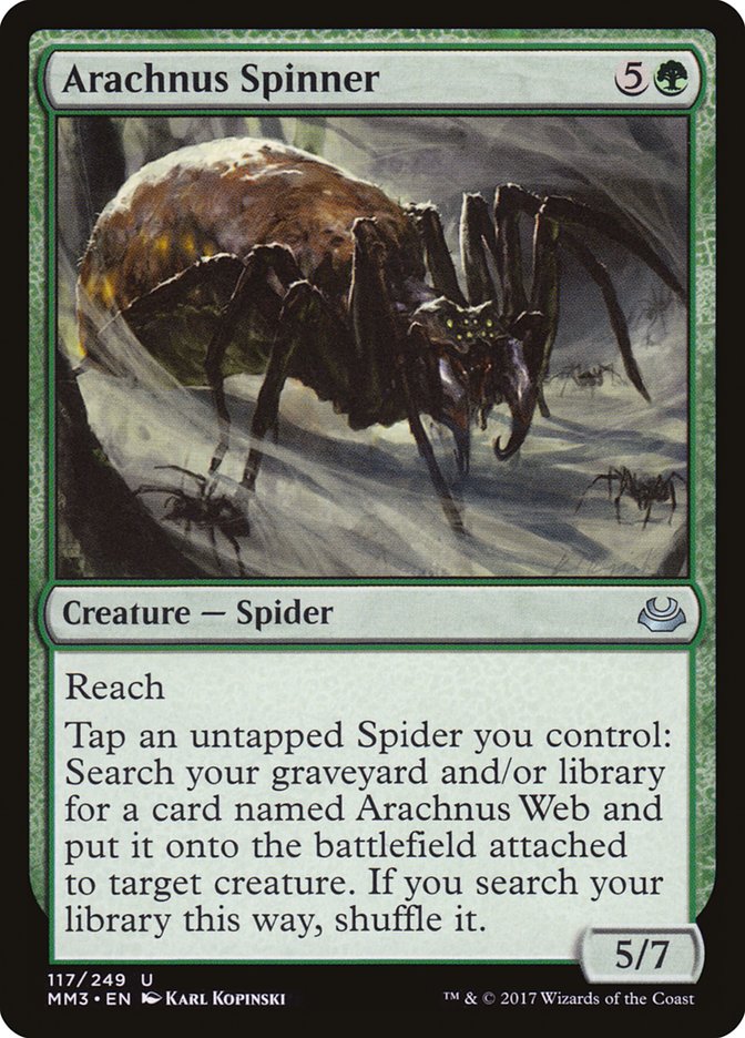 Arachnus Spinner [Modern Masters 2017] | Shuffle n Cut Hobbies & Games