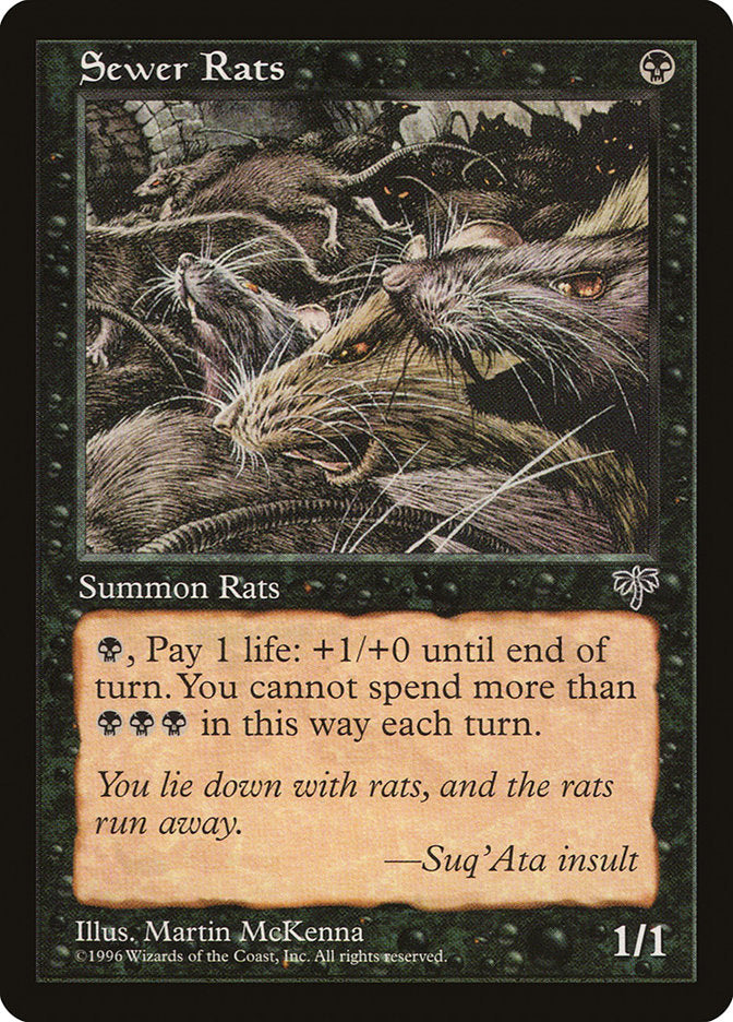 Sewer Rats [Mirage] | Shuffle n Cut Hobbies & Games