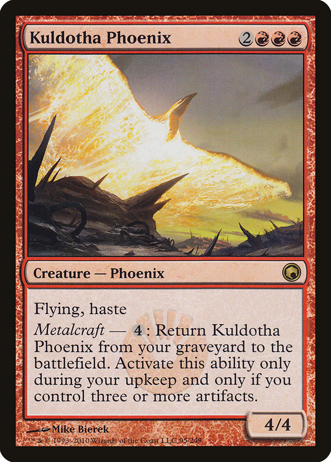 Kuldotha Phoenix [Scars of Mirrodin] | Shuffle n Cut Hobbies & Games