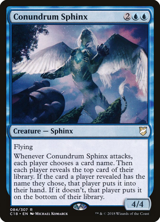 Conundrum Sphinx [Commander 2018] | Shuffle n Cut Hobbies & Games