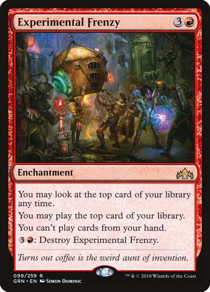Experimental Frenzy [Guilds of Ravnica] | Shuffle n Cut Hobbies & Games