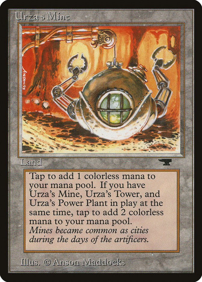 Urza's Mine (Orange Background) [Antiquities] | Shuffle n Cut Hobbies & Games