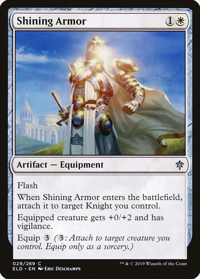 Shining Armor [Throne of Eldraine] | Shuffle n Cut Hobbies & Games