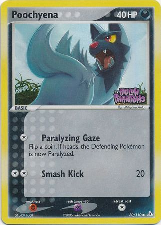 Poochyena (80/110) (Stamped) [EX: Holon Phantoms] | Shuffle n Cut Hobbies & Games
