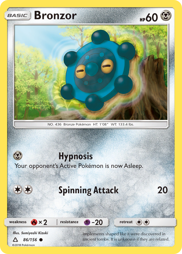 Bronzor (86/156) [Sun & Moon: Ultra Prism] | Shuffle n Cut Hobbies & Games