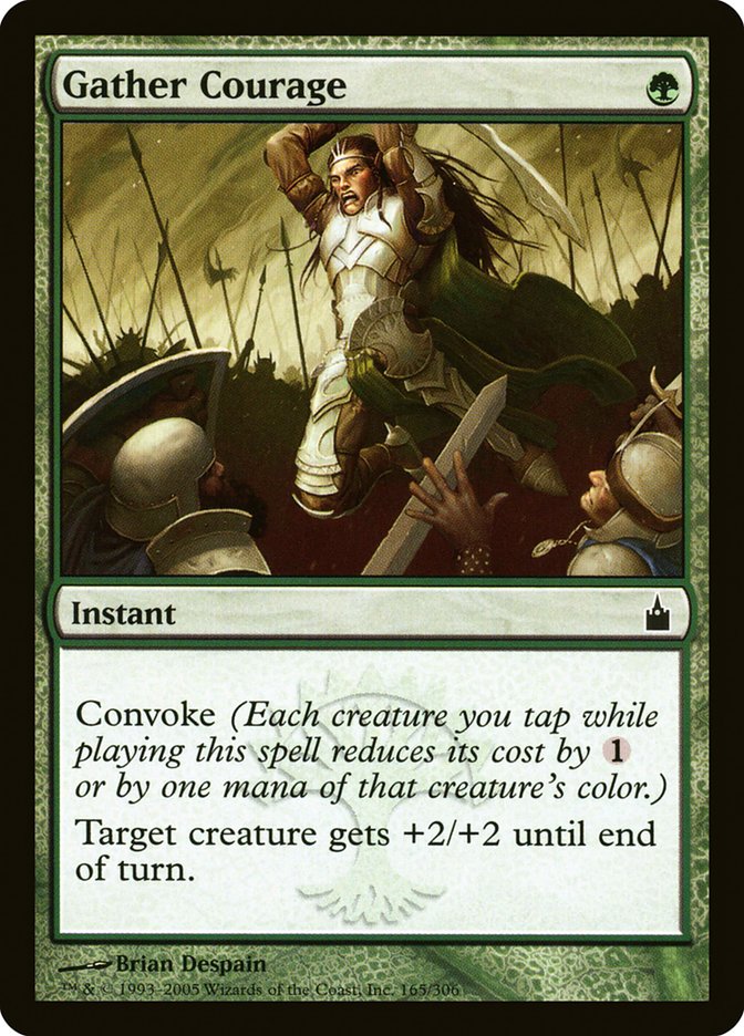 Gather Courage [Ravnica: City of Guilds] | Shuffle n Cut Hobbies & Games