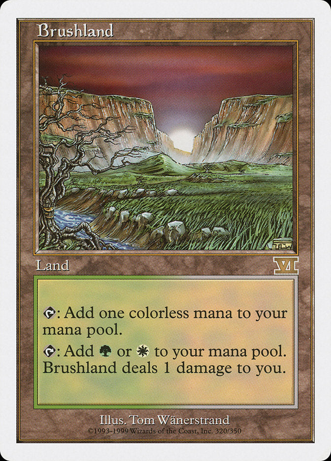 Brushland [Classic Sixth Edition] | Shuffle n Cut Hobbies & Games