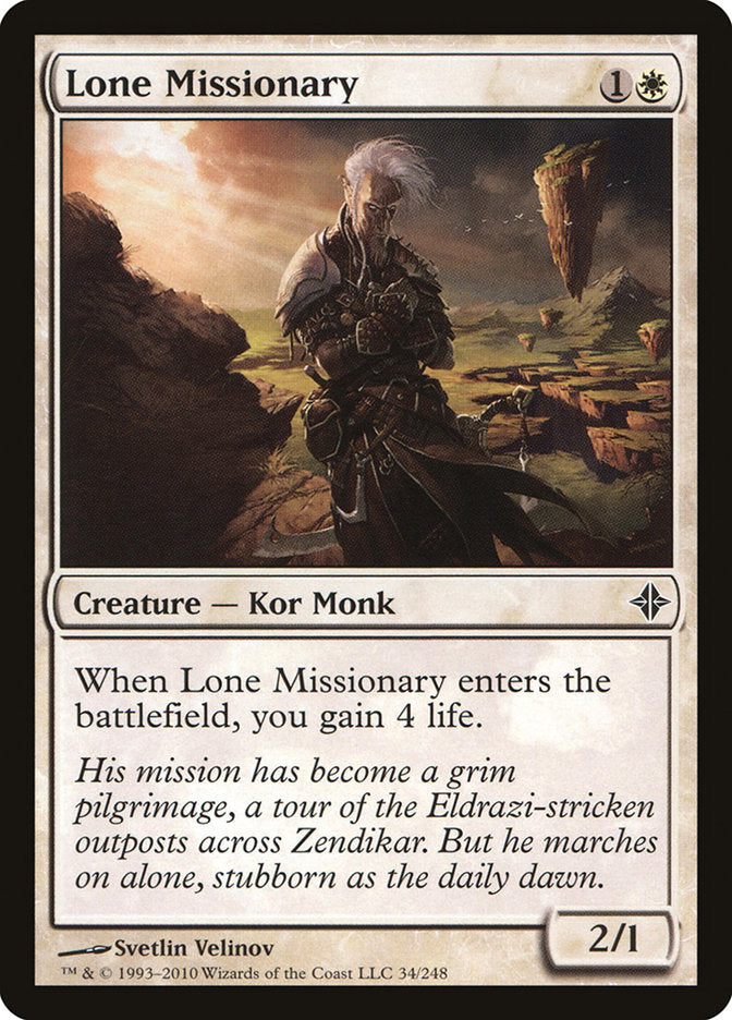 Lone Missionary [Rise of the Eldrazi] | Shuffle n Cut Hobbies & Games