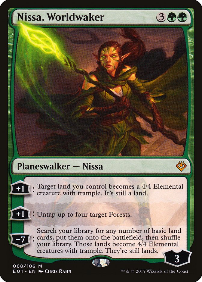 Nissa, Worldwaker [Archenemy: Nicol Bolas] | Shuffle n Cut Hobbies & Games