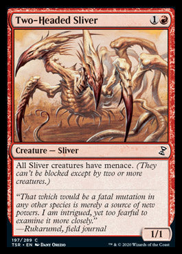 Two-Headed Sliver [Time Spiral Remastered] | Shuffle n Cut Hobbies & Games