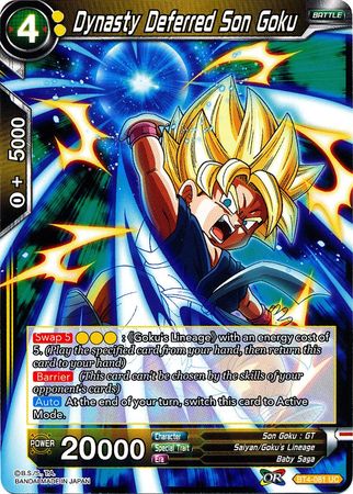 Dynasty Deferred Son Goku [BT4-081] | Shuffle n Cut Hobbies & Games