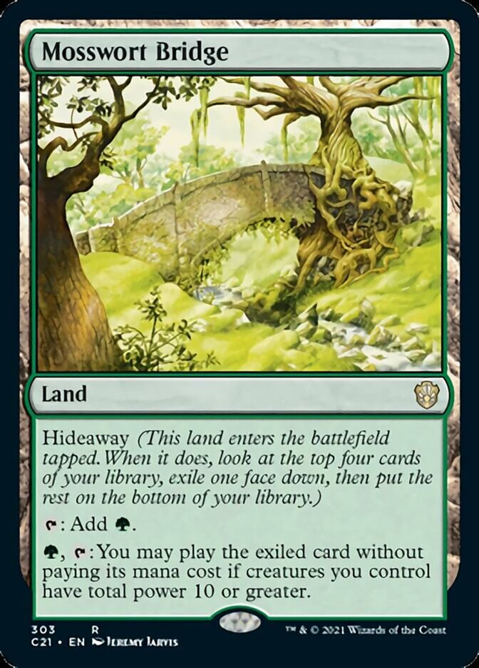Mosswort Bridge [Commander 2021] | Shuffle n Cut Hobbies & Games