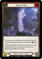Moon Wish (Red) [ARC185-C] 1st Edition Normal | Shuffle n Cut Hobbies & Games