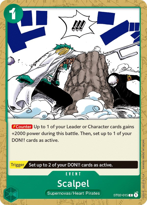 Scalpel [Starter Deck: Worst Generation] | Shuffle n Cut Hobbies & Games