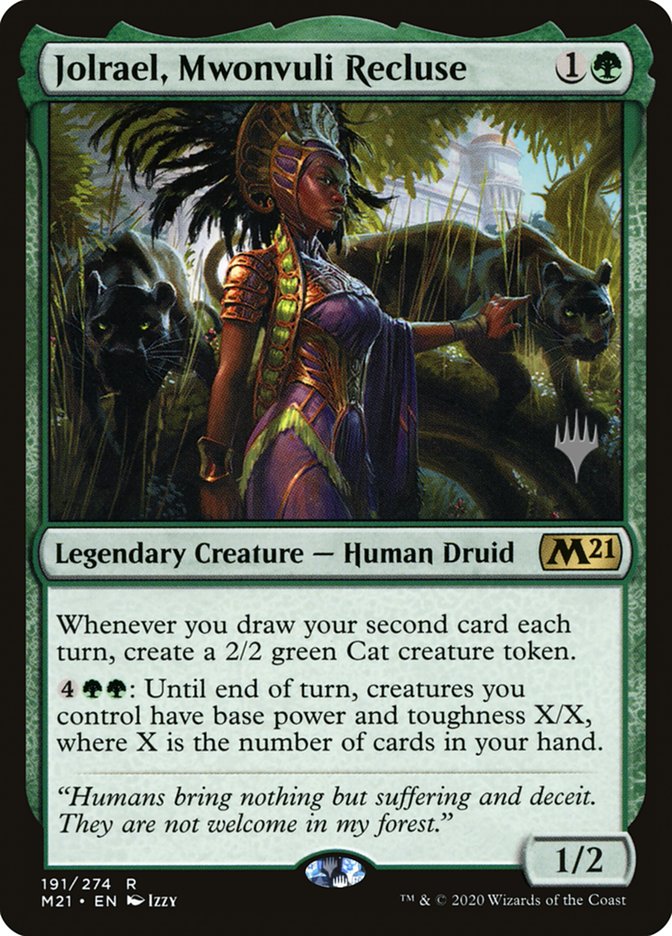 Jolrael, Mwonvuli Recluse (Promo Pack) [Core Set 2021 Promos] | Shuffle n Cut Hobbies & Games