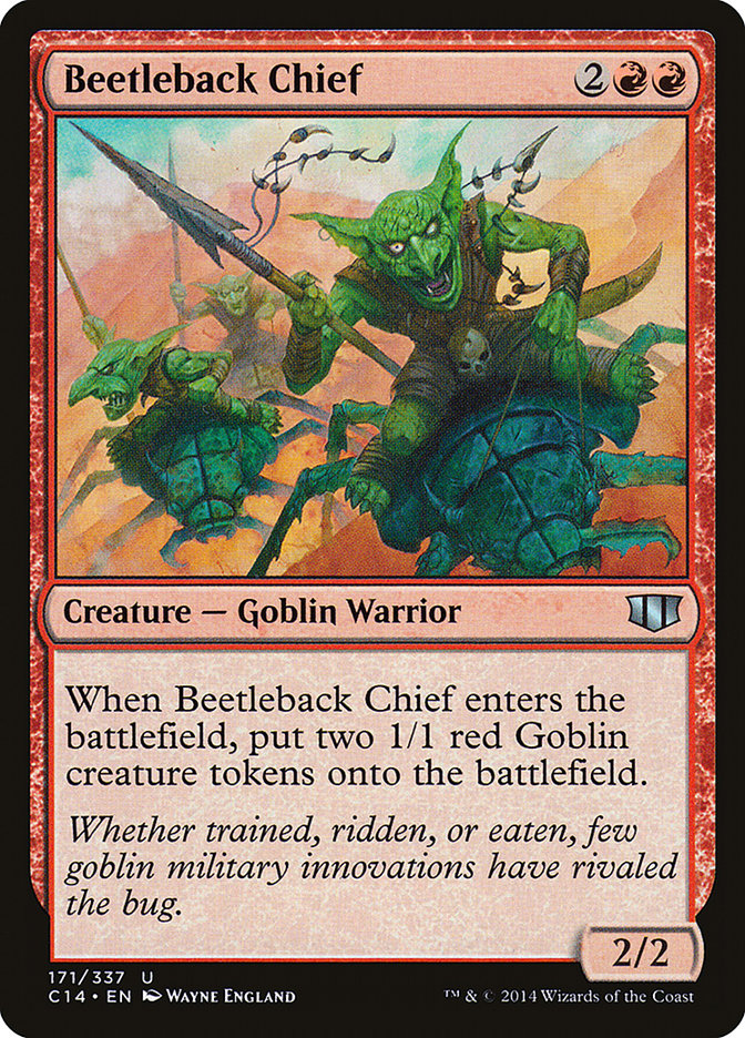 Beetleback Chief [Commander 2014] | Shuffle n Cut Hobbies & Games