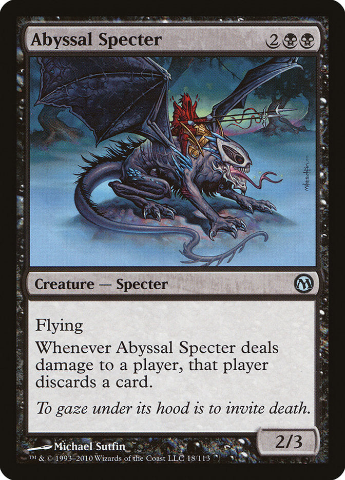 Abyssal Specter [Duels of the Planeswalkers] | Shuffle n Cut Hobbies & Games