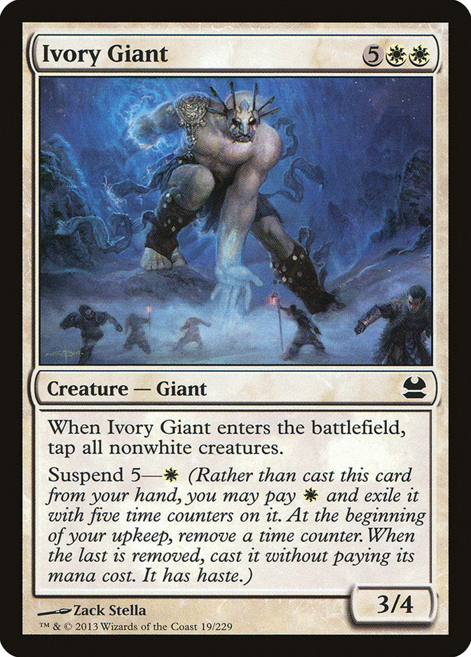 Ivory Giant [Modern Masters] | Shuffle n Cut Hobbies & Games