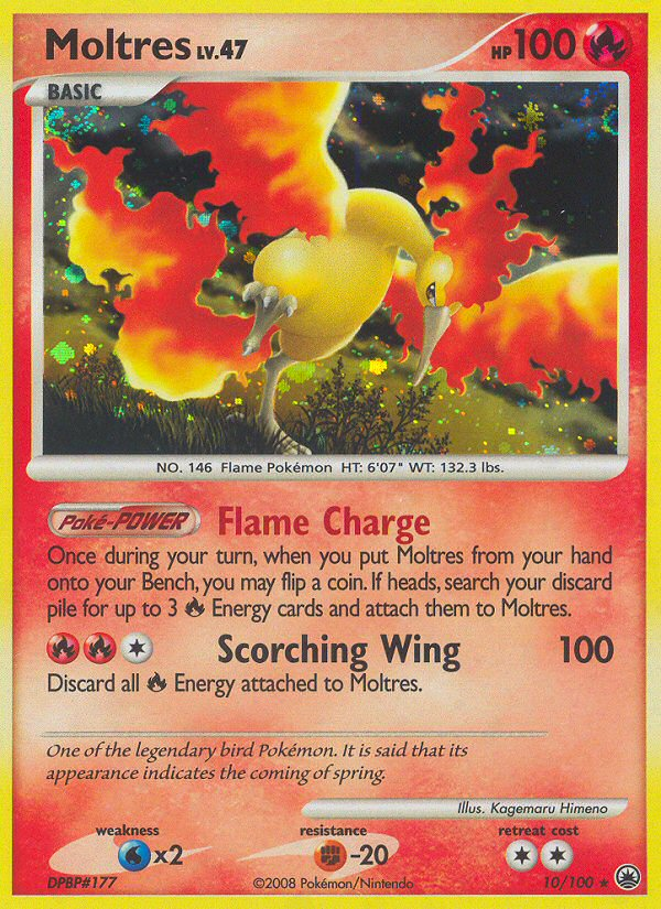 Moltres (10/100) [Diamond & Pearl: Majestic Dawn] | Shuffle n Cut Hobbies & Games