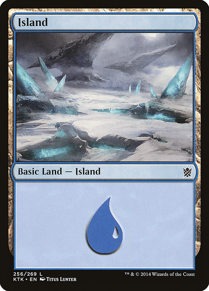 Island (256) [Khans of Tarkir] | Shuffle n Cut Hobbies & Games