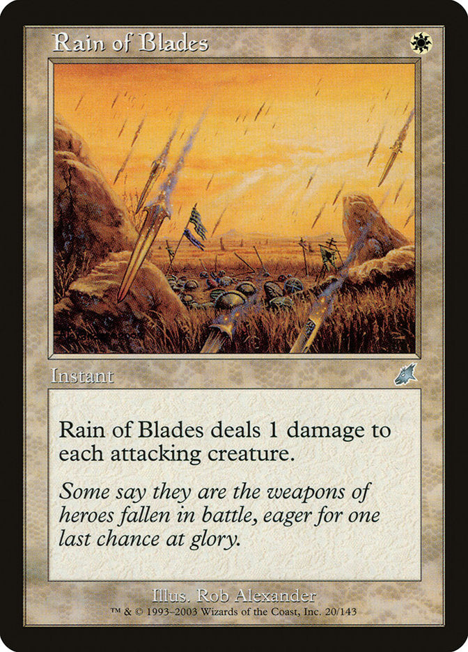 Rain of Blades [Scourge] | Shuffle n Cut Hobbies & Games