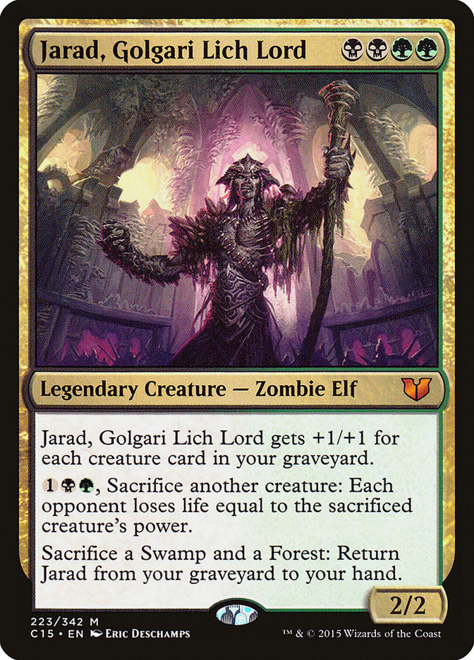 Jarad, Golgari Lich Lord [Commander 2015] | Shuffle n Cut Hobbies & Games